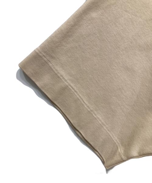 ebure（エブール）EBURE (エブール) Ron Herman (ロンハーマン) Supima Cotton Oversize Tee ベージュ サイズ:Ⅿの古着・服飾アイテム