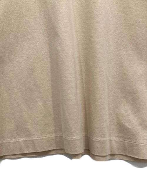 ebure（エブール）EBURE (エブール) Ron Herman (ロンハーマン) Supima Cotton Oversize Tee ベージュ サイズ:Ⅿの古着・服飾アイテム
