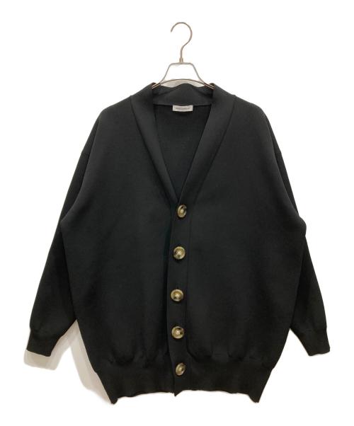 MADISON BLUE（マディソンブルー）MADISON BLUE (マディソンブルー) Vネックカーディガン ブラック サイズ:XSの古着・服飾アイテム