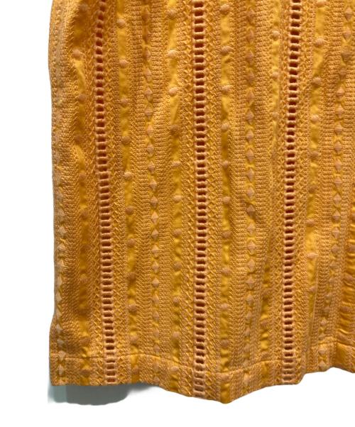 Schott（ショット）Schott (ショット) CR SHIRT EMBROIDERY オレンジ サイズ:2XLの古着・服飾アイテム