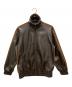 Needles（ニードルズ）の古着「Track Jacket - FAUX LTHR」｜ブラウン