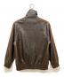Needles (ニードルズ) Track Jacket - FAUX LTHR ブラウン サイズ:XS：18000円