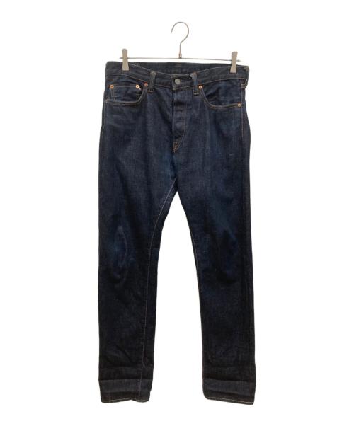 MOMOTARO JEANS（桃太郎ジーンズ）MOMOTARO JEANS (桃太郎ジーンズ) 出陣15.7ozナローテーパードデニムパンツ インディゴ サイズ: 81cm (W32)の古着・服飾アイテム