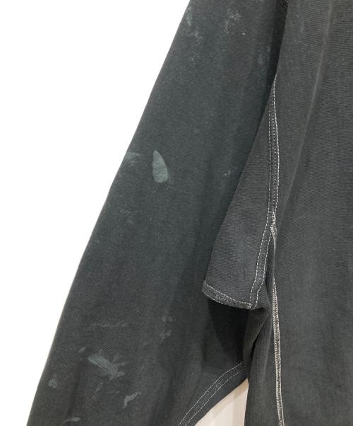 Champion REVERSE WEAVE（チャンピオン リバース ウィーブ）Champion REVERSE WEAVE (チャンピオン リバース ウィーブ) 90’ｓ後染めクルーネックスウェット ブラック サイズ:XXLの古着・服飾アイテム