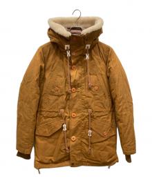 Snow peak（スノーピーク）の古着「Waxed Down Jacket」｜ブラウン