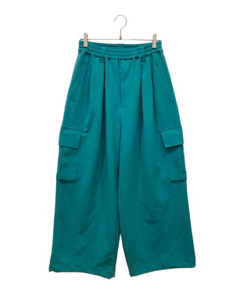 MAISON SPECIAL（メゾンスペシャル）MAISON SPECIAL (メゾンスペシャル) スポンジッシュプライムワイドカーゴパンツ ブルー サイズ:Ⅿの古着・服飾アイテム