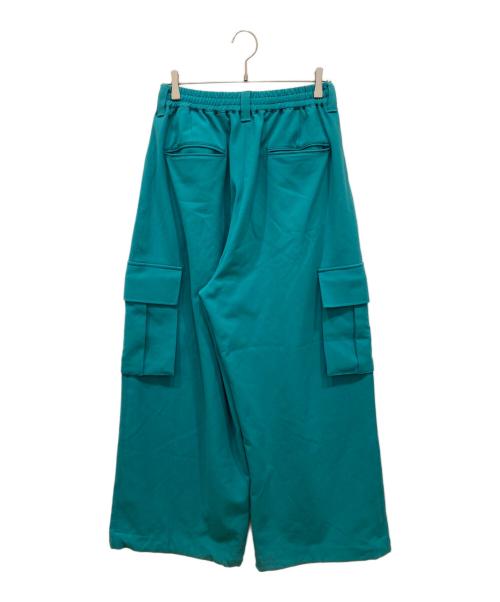 MAISON SPECIAL（メゾンスペシャル）MAISON SPECIAL (メゾンスペシャル) スポンジッシュプライムワイドカーゴパンツ ブルー サイズ:Ⅿの古着・服飾アイテム