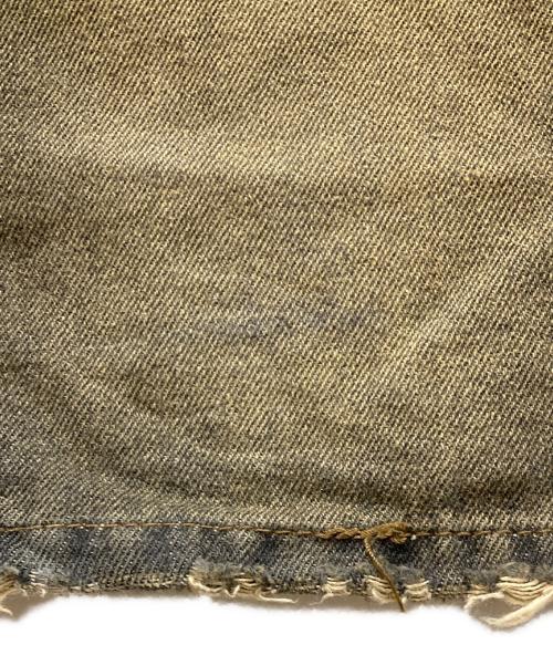 WISH FOREVER（ウィッシュフォーエバー）WISH FOREVER (ウィッシュフォーエバー) ウォッシュデニムパンツ ブラウン サイズ:SIZE Sの古着・服飾アイテム