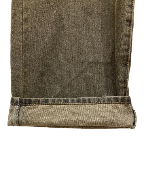 WISH FOREVER（ウィッシュフォーエバー）WISH FOREVER (ウィッシュフォーエバー) ウォッシュデニムパンツ ブラウン サイズ:SIZE Sの古着・服飾アイテム