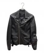 vivastudioビバスタジオ）の古着「ライダースジャケット」｜ブラック