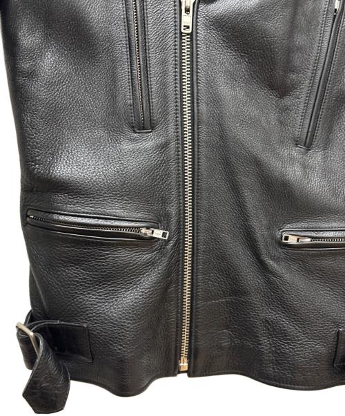 vivastudio（ビバスタジオ）vivastudio (ビバスタジオ) ライダースジャケット ブラック サイズ:Mの古着・服飾アイテム