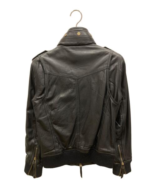 HOUSE OF BLUES（ハウスオブブルース）HOUSE OF BLUES (ハウスオブブルース) シングルレザージャケット ブラック サイズ:SIZE 2の古着・服飾アイテム