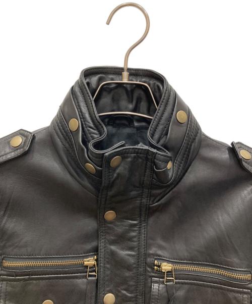 HOUSE OF BLUES（ハウスオブブルース）HOUSE OF BLUES (ハウスオブブルース) シングルレザージャケット ブラック サイズ:SIZE 2の古着・服飾アイテム