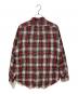 RALPH LAUREN (ラルフローレン) レーヨンチェックシャツ レッド サイズ:XL：6000円