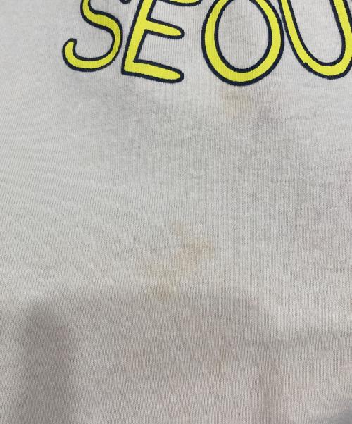 Black Weirdos（ブラック ウィドース）Black Weirdos (ブラック ウィドース) Yeong-Dong Tattoo Tee ベージュ サイズ:SIZE Lの古着・服飾アイテム