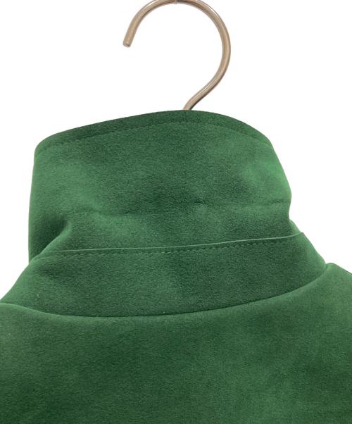 Acne studios（アクネ ストゥディオス）ACNE STUDIOS (アクネ ストゥディオス) TONY VEST VELOURS グリーン サイズ:44の古着・服飾アイテム
