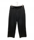 PAUL SMITHポールスミス）の古着「ウールスラックス」｜ブラック