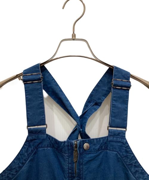 THE NORTHFACE PURPLELABEL（ザ・ノースフェイス パープルレーベル）THE NORTHFACE PURPLELABEL (ザ・ノースフェイス パープルレーベル) Indigo Field Overalls ネイビー サイズ:WSの古着・服飾アイテム