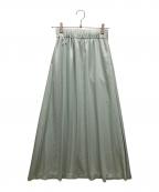 Ron Hermanロンハーマン）の古着「サテンロングスカート」｜グリーン