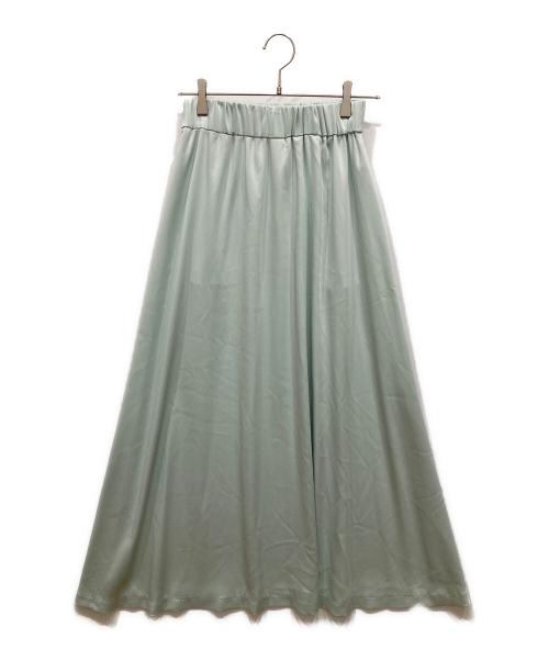 Ron Herman（ロンハーマン）Ron Herman (ロンハーマン) サテンロングスカート グリーン サイズ:Sの古着・服飾アイテム