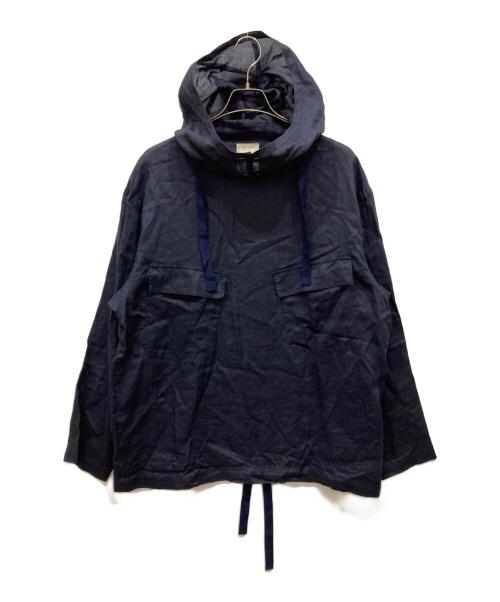 KIJI（キジ）KIJI (キジ) RAMIE SALVAGE PARKA ネイビー サイズ:SIZE 4の古着・服飾アイテム