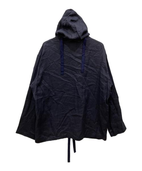 KIJI（キジ）KIJI (キジ) RAMIE SALVAGE PARKA ネイビー サイズ:SIZE 4の古着・服飾アイテム