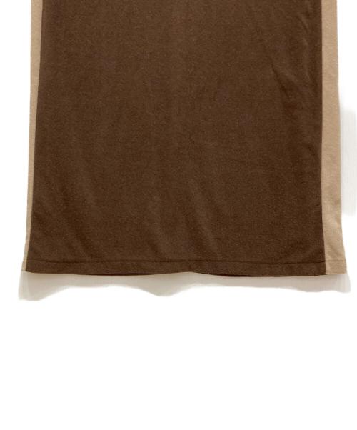 JOURNAL STANDARD（ジャーナルスタンダード）JOURNAL STANDARD (ジャーナルスタンダード) パイルラインノースリーブワンピース ブラウン サイズ:free 未使用品の古着・服飾アイテム