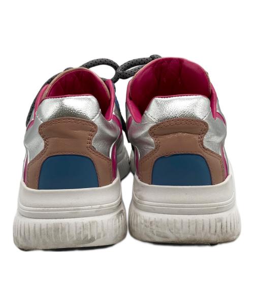 MAIMAI（マイマイ）MAIMAI (マイマイ) ボリュームスニーカー グレー×ピンク サイズ:SIZE 37の古着・服飾アイテム