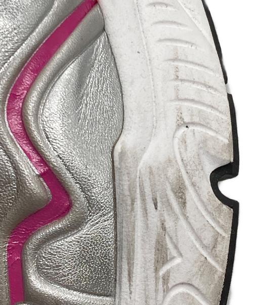 MAIMAI（マイマイ）MAIMAI (マイマイ) ボリュームスニーカー グレー×ピンク サイズ:SIZE 37の古着・服飾アイテム