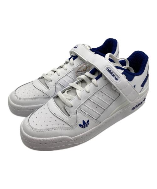 adidas（アディダス）adidas (アディダス) Forum Low White Victory Blue ホワイト サイズ:28 未使用品の古着・服飾アイテム