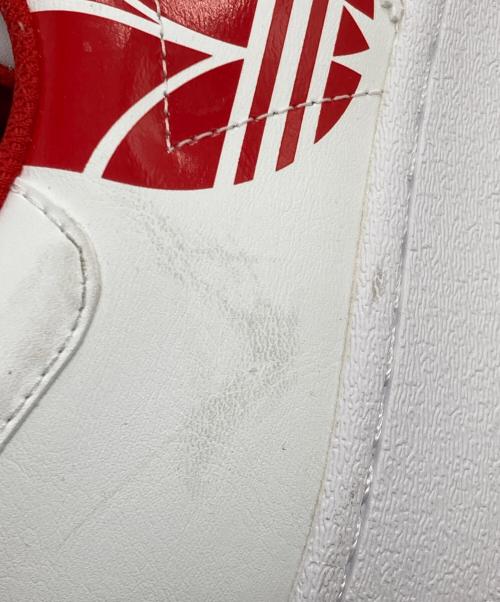 adidas（アディダス）adidas (アディダス) Superstar Scarlet Red Trefoil ホワイト×レッド サイズ:28の古着・服飾アイテム