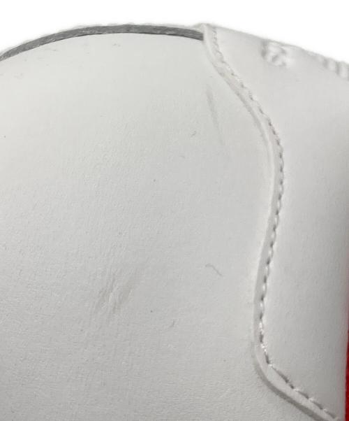 adidas（アディダス）adidas (アディダス) Superstar Scarlet Red Trefoil ホワイト×レッド サイズ:28の古着・服飾アイテム