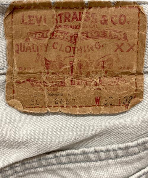LEVI'S（リーバイス）LEVI'S (リーバイス) 80’ｓ501デニムパンツ グレー サイズ:SIZE W32×L32の古着・服飾アイテム