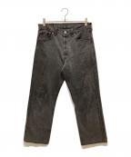 LEVI'Sリーバイス）の古着「501ストレートデニムパンツ」｜ブラック
