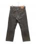 LEVI'S (リーバイス) 501ストレートデニムパンツ ブラック サイズ:83.5cm (W33)：7000円