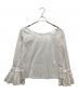 merlette (マーレット) ボリュームスリーブブラウス ホワイト サイズ:SIZE Free：3000円