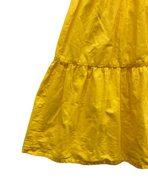 merlette（マーレット）merlette (マーレット) ティアードワンピース イエロー サイズ:SIZE Freeの古着・服飾アイテム