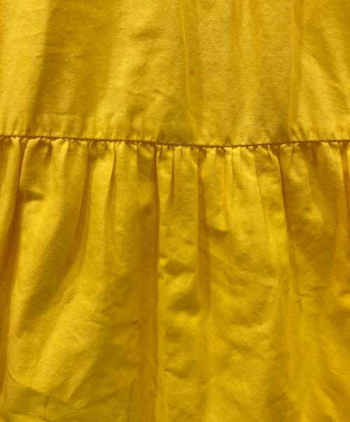 merlette（マーレット）merlette (マーレット) ティアードワンピース イエロー サイズ:SIZE Freeの古着・服飾アイテム