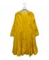 merlette (マーレット) ティアードワンピース イエロー サイズ:SIZE Free：8000円