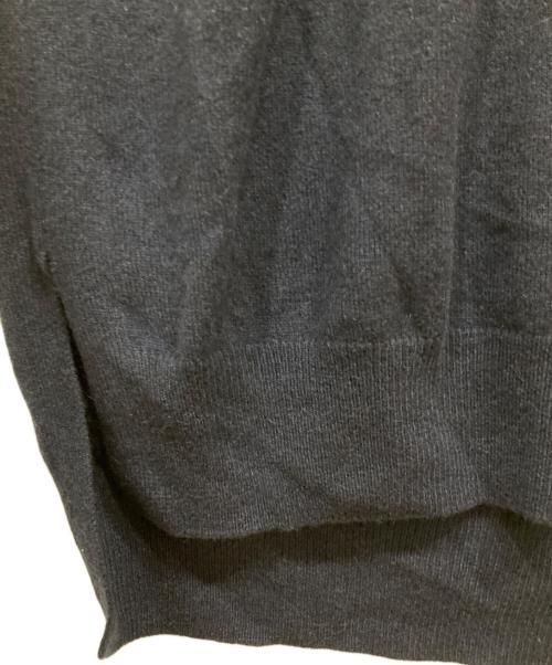 MARNI（マルニ）MARNI (マルニ) ロゴカシミア Vネック ロングセーター ネイビー サイズ:36の古着・服飾アイテム