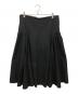 yohji yamamoto+Noir（ヨウジヤマモトプリュスノアール）の古着「ハイウエストスカート」｜ブラック