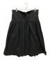 yohji yamamoto+Noir (ヨウジヤマモトプリュスノアール) ハイウエストスカート ブラック サイズ:2：6000円