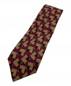 CHANELシャネル）の古着「ネクタイ」｜ブラウン×ボルドー