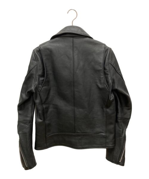 green label relaxing（グリーンレーベルリラクシング）green label relaxing (グリーンレーベルリラクシング) SC SOFT/COW ダブル ライダース ブラック サイズ:SIZE Lの古着・服飾アイテム