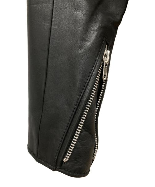 green label relaxing（グリーンレーベルリラクシング）green label relaxing (グリーンレーベルリラクシング) SC SOFT/COW ダブル ライダース ブラック サイズ:SIZE Lの古着・服飾アイテム