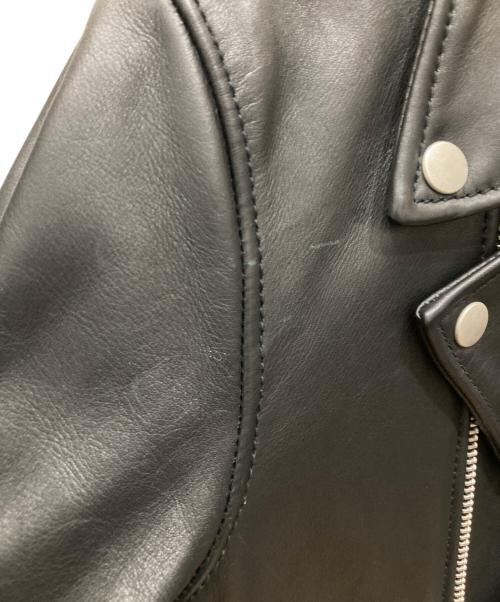 green label relaxing（グリーンレーベルリラクシング）green label relaxing (グリーンレーベルリラクシング) SC SOFT/COW ダブル ライダース ブラック サイズ:SIZE Lの古着・服飾アイテム