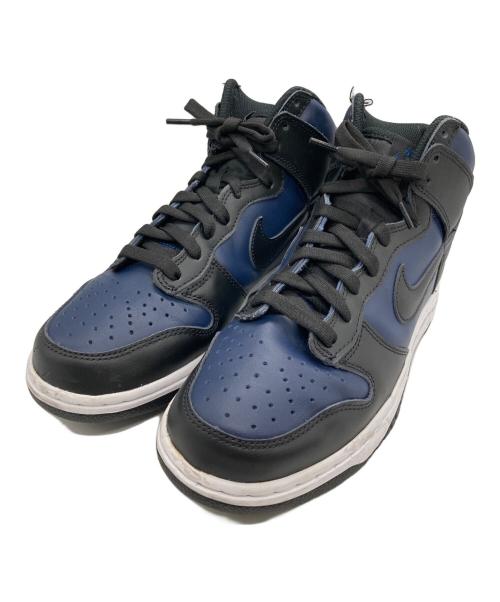 NIKE（ナイキ）NIKE (ナイキ) FRAGMENT (フラッグメント) Dunk High Tokyo ネイビー×ブラック サイズ:SIZE 25.5cmの古着・服飾アイテム