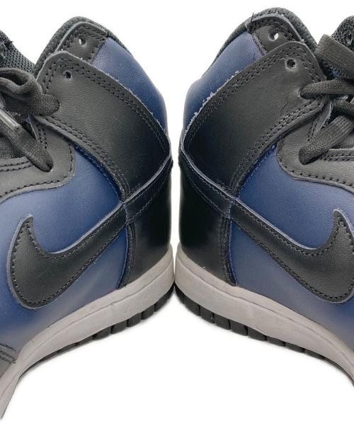 NIKE（ナイキ）NIKE (ナイキ) FRAGMENT (フラッグメント) Dunk High Tokyo ネイビー×ブラック サイズ:SIZE 25.5cmの古着・服飾アイテム