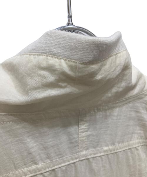 DIADORA（ディアドラ）DIADORA (ディアドラ) ITALIA刺繍ロゴナイロンジャケット ホワイト サイズ:Ⅼの古着・服飾アイテム