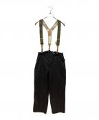 MIRITARYミリタリー）の古着「M48サスペンダー付ミリタリーパンツ」｜グレー